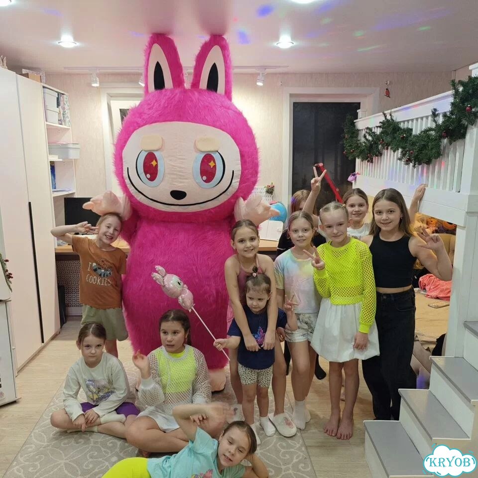 Ростовая кукла лабубу аниматор фото 7