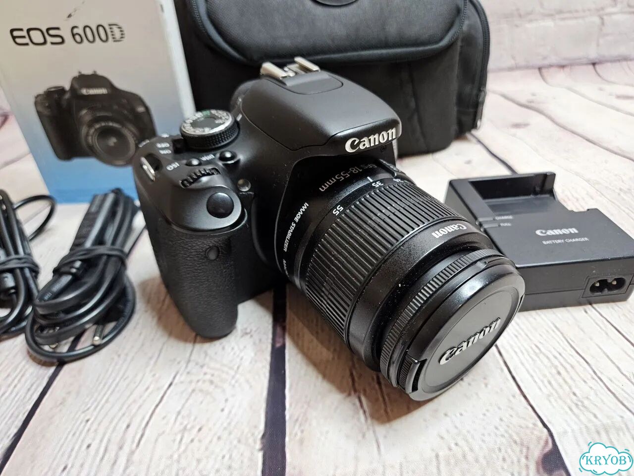 Canon 600d 18-55mm фото 2