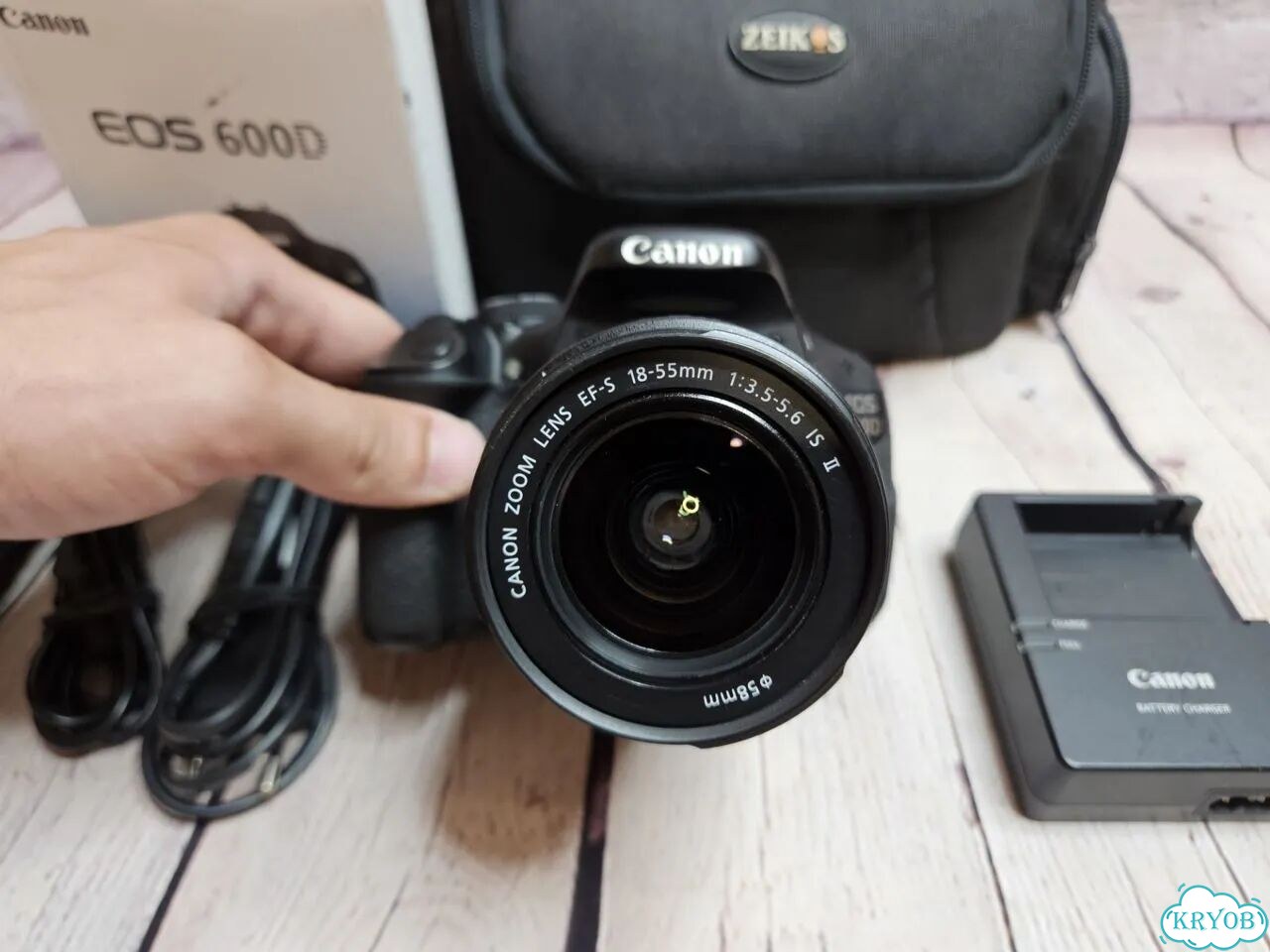 Canon 600d 18-55mm фото 3