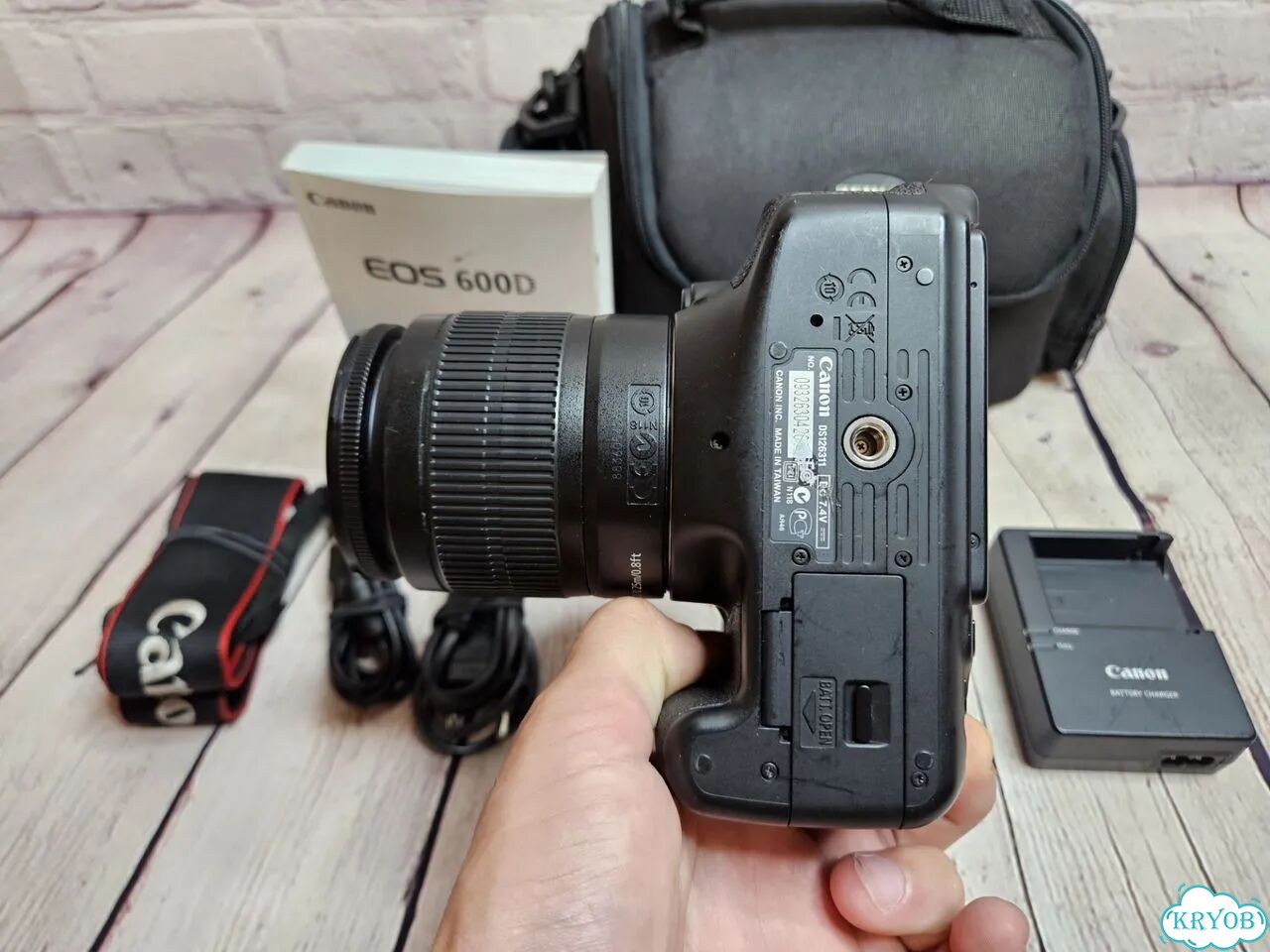 Canon 600d 18-55mm фото 4