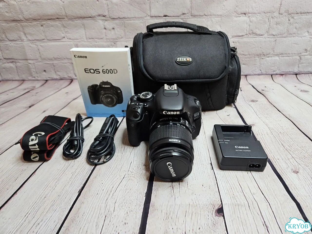 Canon 600d 18-55mm фото 8