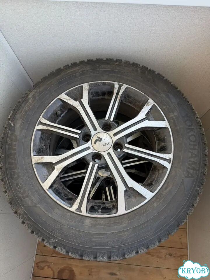 Комплект Yokohama IG55 195/65 R15 на литых дисках фото 1