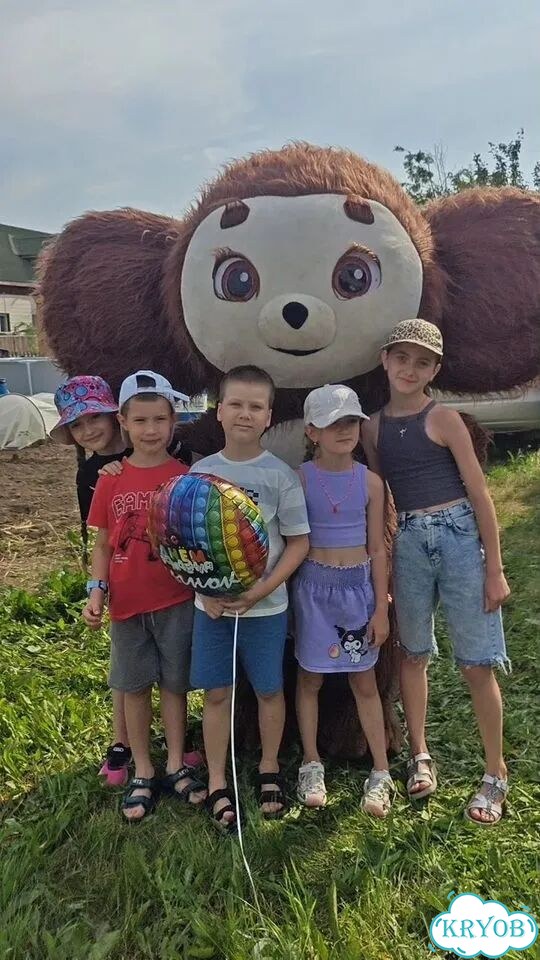 Ростовая кукла Чебурашка аниматор фото 3