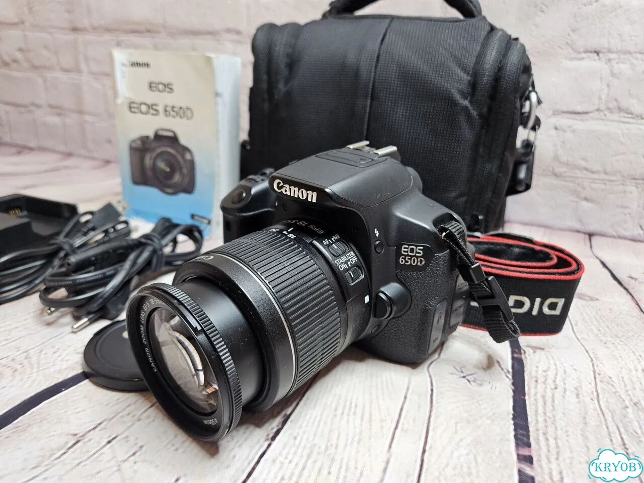 Canon 650d 18-55mm фото 1