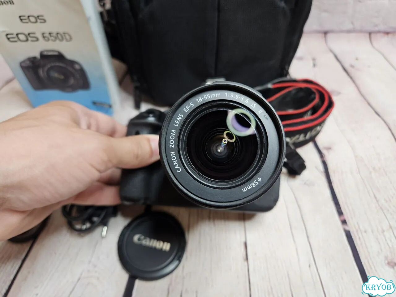 Canon 650d 18-55mm фото 3