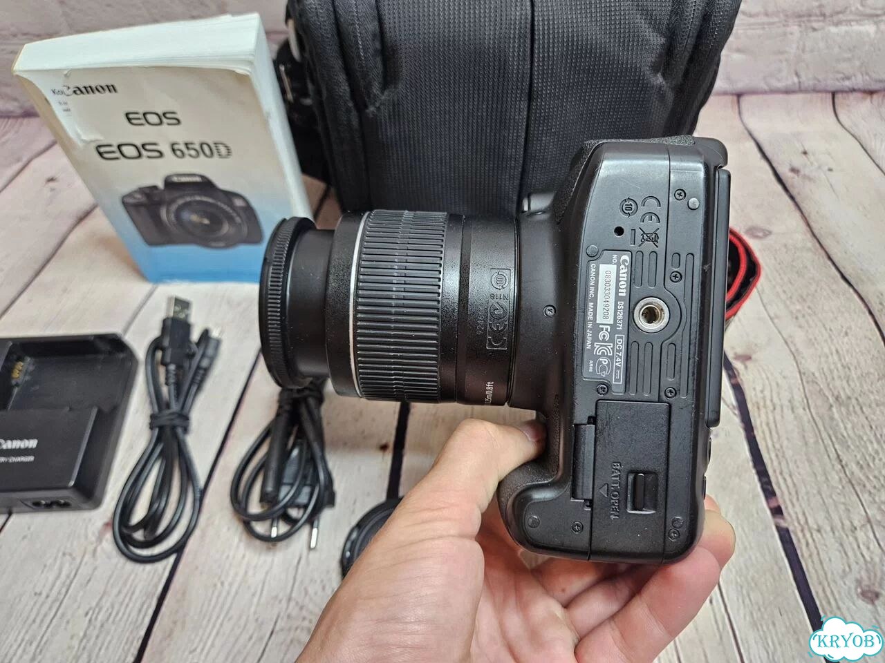 Canon 650d 18-55mm фото 4