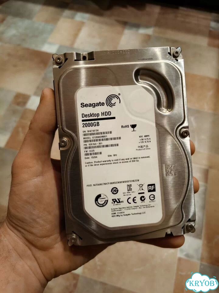 Hdd 2 tb Seagate 7200 3.5 фото 1