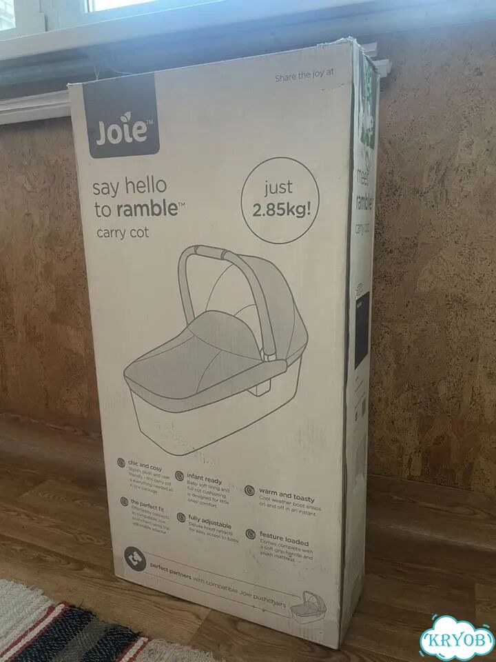 Коляска joie litetrax 4 DLX + блок ramble фото 7