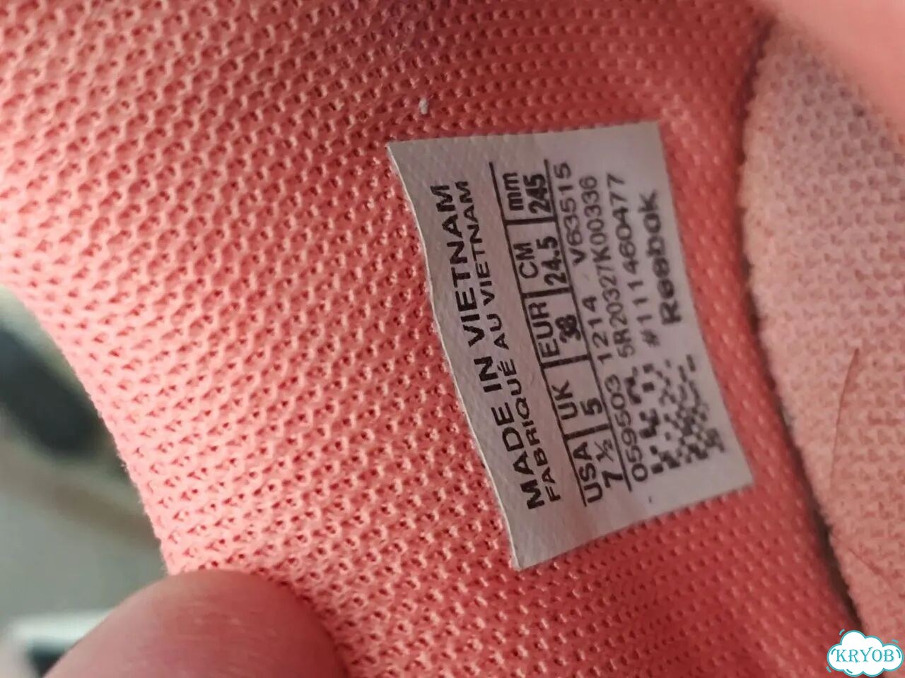 Кроссовки женские Reebok фото 6