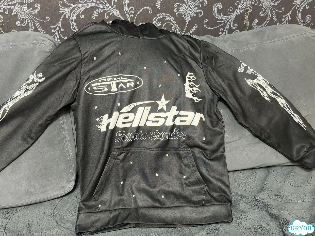 Толстовка худи Hellstar фото 1