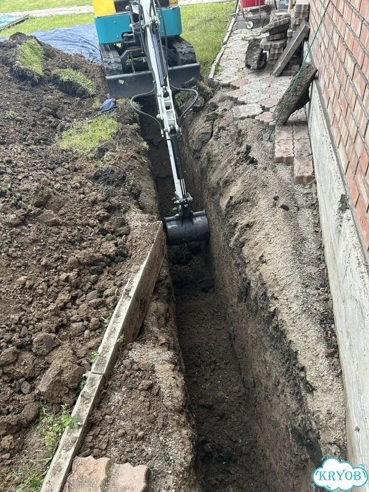Услуги мини экскаватора фото 2