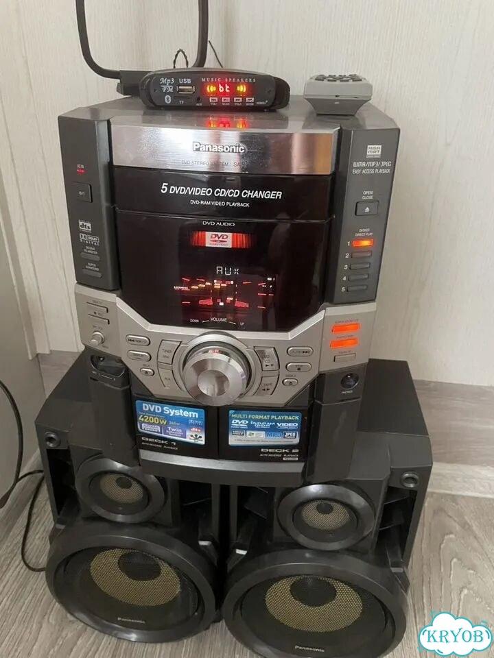 Музыкальный центр Panasonic sa-vk80D фото 2