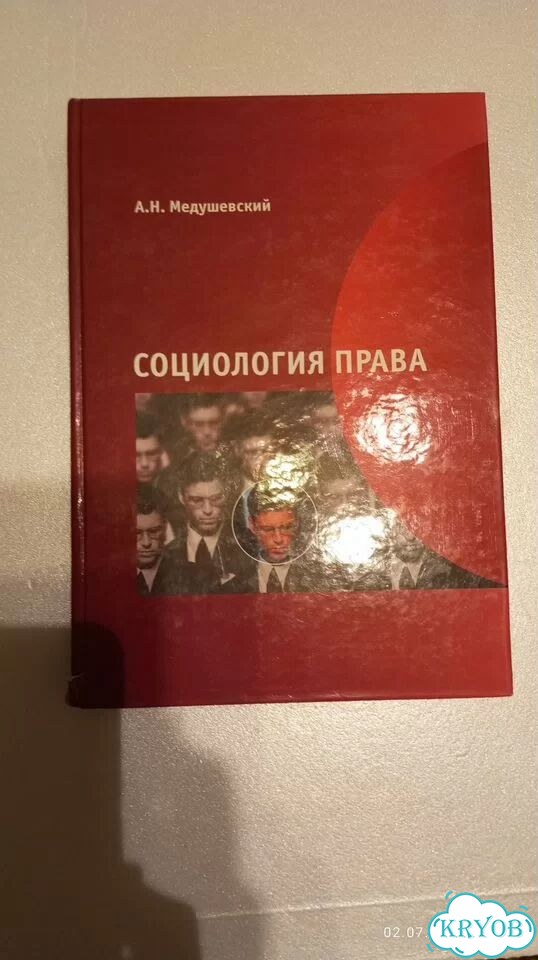 Социология права, Медушевский А. Н., 2006г фото 1