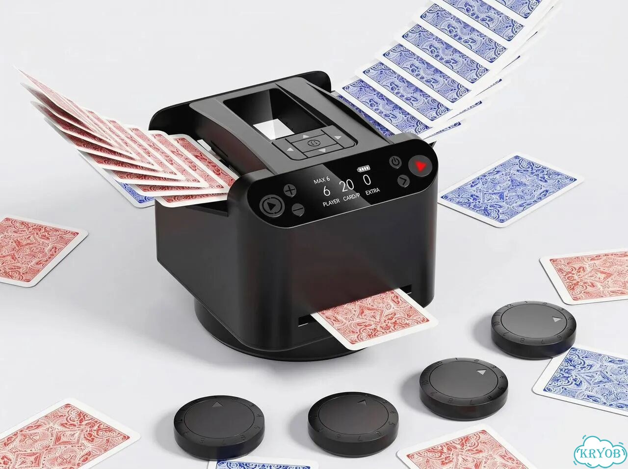 Автоматический шафлер для карт Poker и Uno фото 11