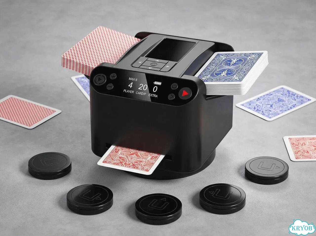 Автоматический шафлер для карт Poker и Uno фото 9