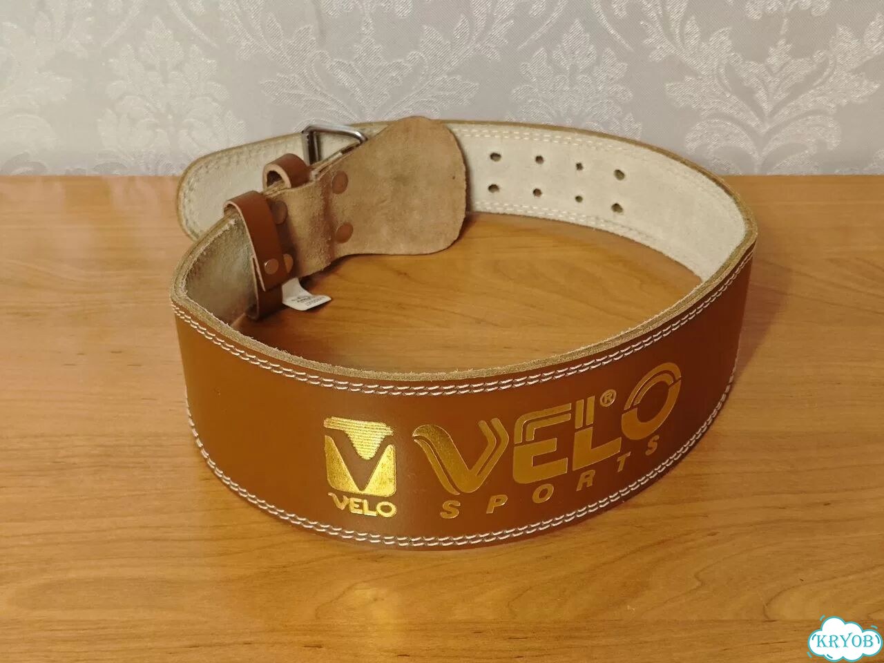 Тяжелоатлетический пояс Velo, р-р M фото 1