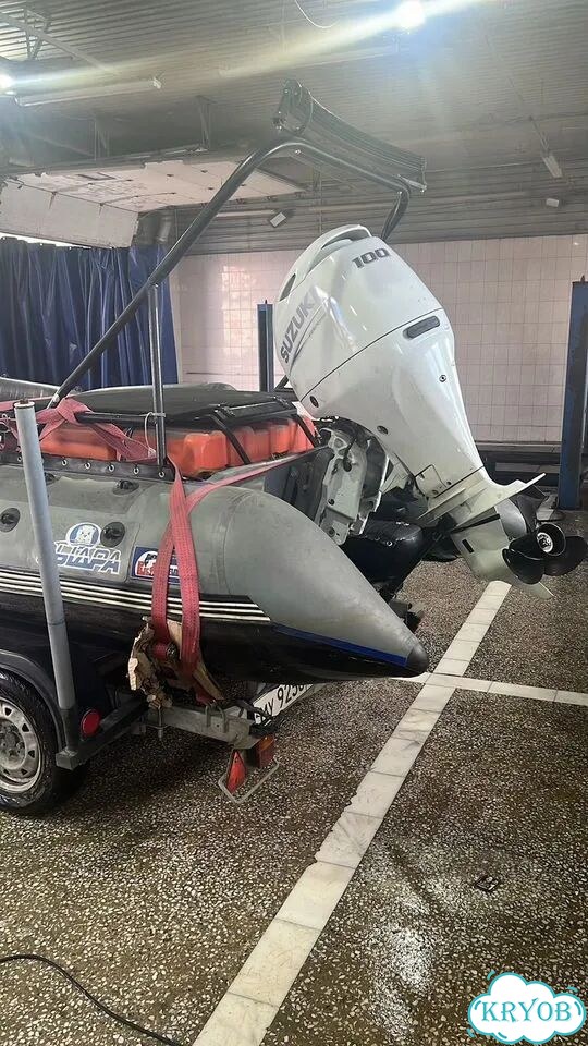 Выдра 550jet+Suzuki100 фото 2