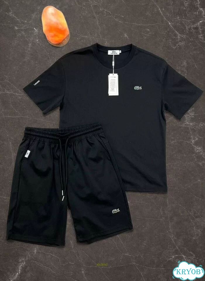 Костюм шорты с футболкой Lacoste фото 3