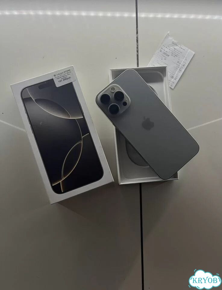 iPhone 16 Pro Max, 256 ГБ, SIM + eSIM фото 1