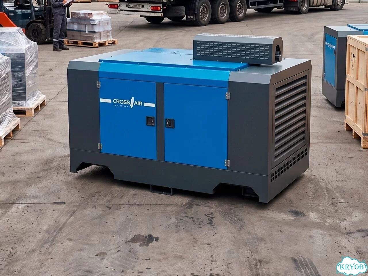 Дизельный винтовой компрессор Borey 400-23BZ фото 1