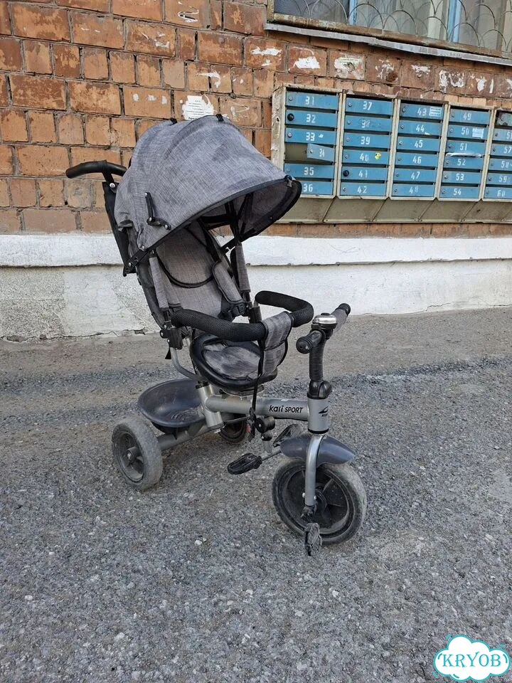 Детский велосипед с родительской ручкой фото 2