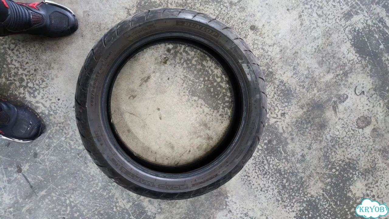 Резина Dunlop r17 160/60 фото 5