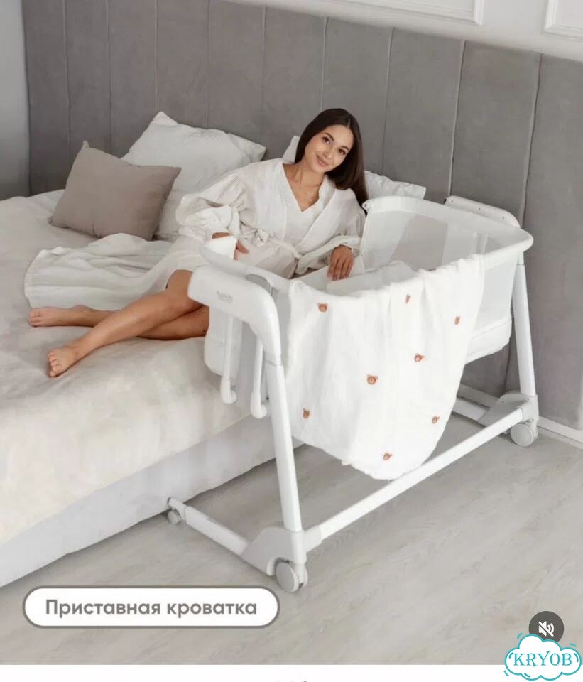 Детская кроватка люлька колыбель фото 7