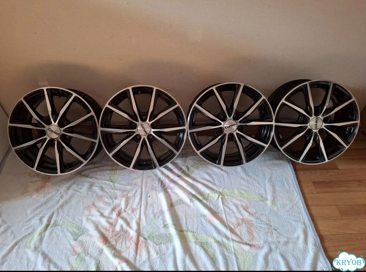 Литые диски Carwel 503 3×R15 5×100 фото 1