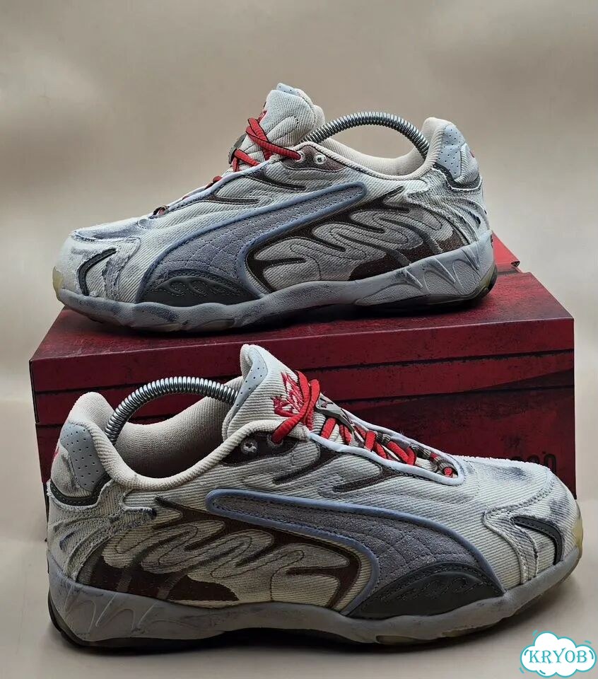 Кроссовки Puma Inhale x Asap Rocky red Арт.:4018490276 фото 4