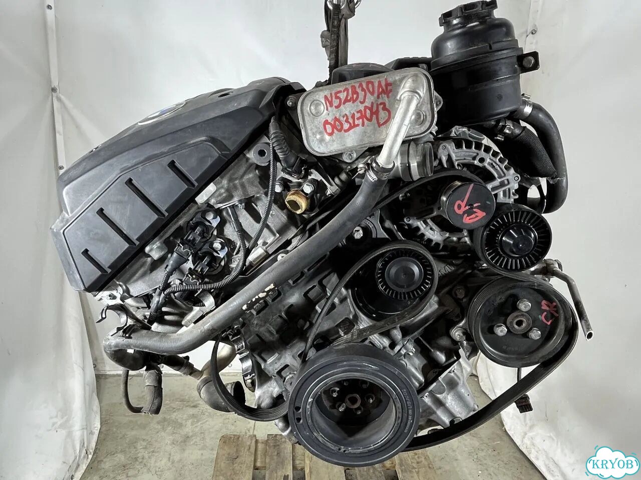Двигатель N52B30AF на BMW X3 E83 3.0 л 258-272 л с б/у фото 2