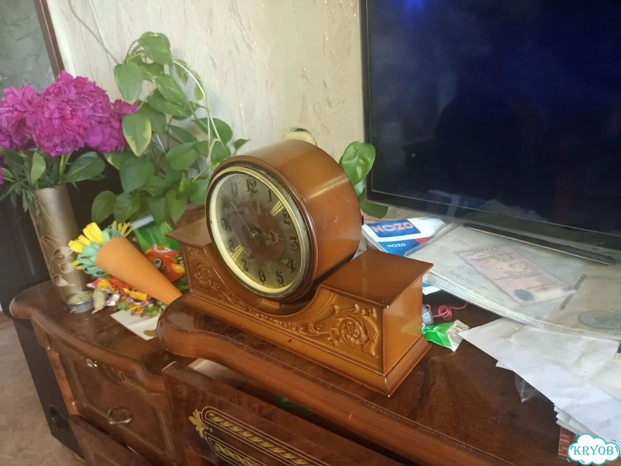 Часы настольные СССР фото 2