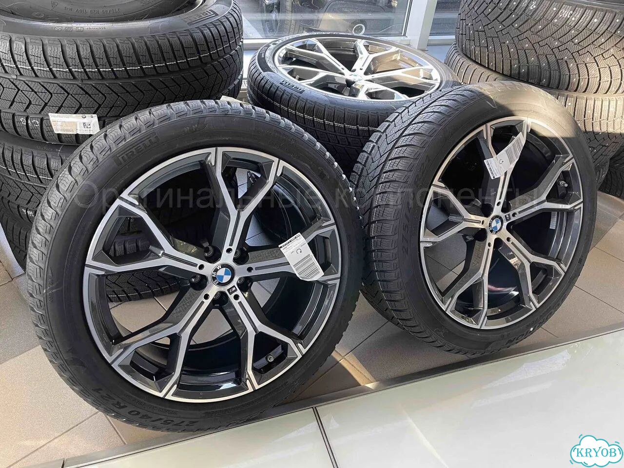 Оригинал. R21. Зимние колеса BMW X5 G05, X6 - 741M фото 4