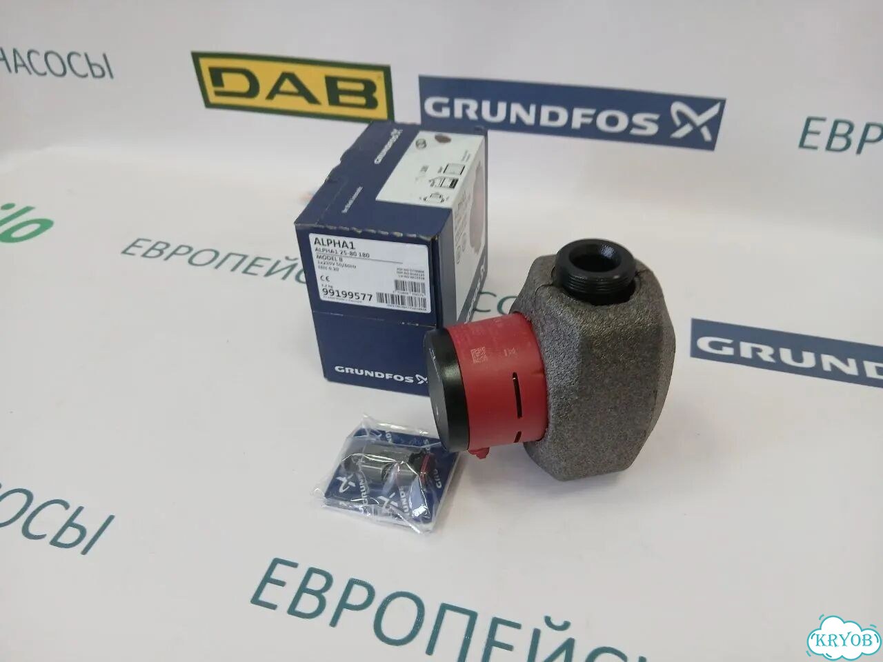 Grundfos alpha1 25-80 180 фото 2