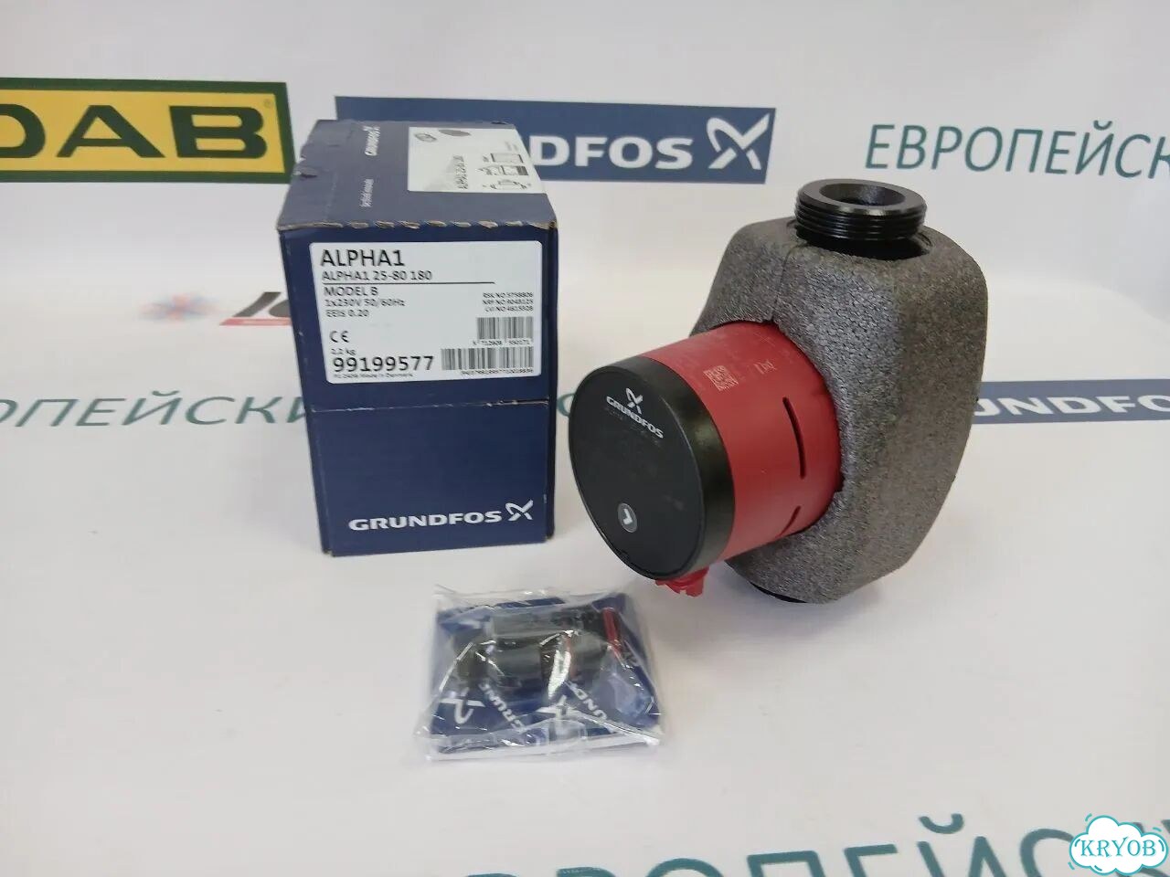 Grundfos alpha1 25-80 180 фото 3