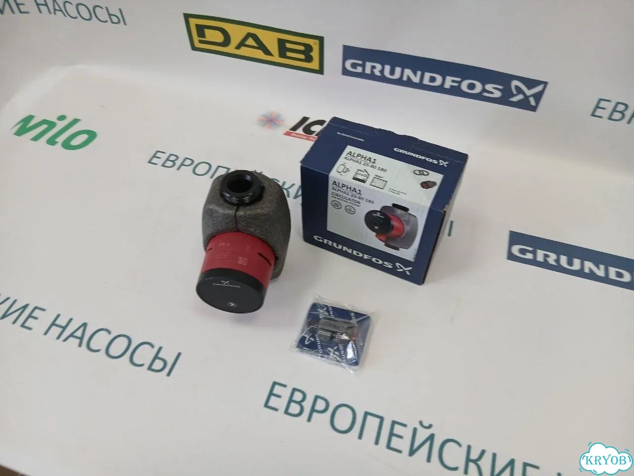 Grundfos alpha1 25-80 180 фото 6