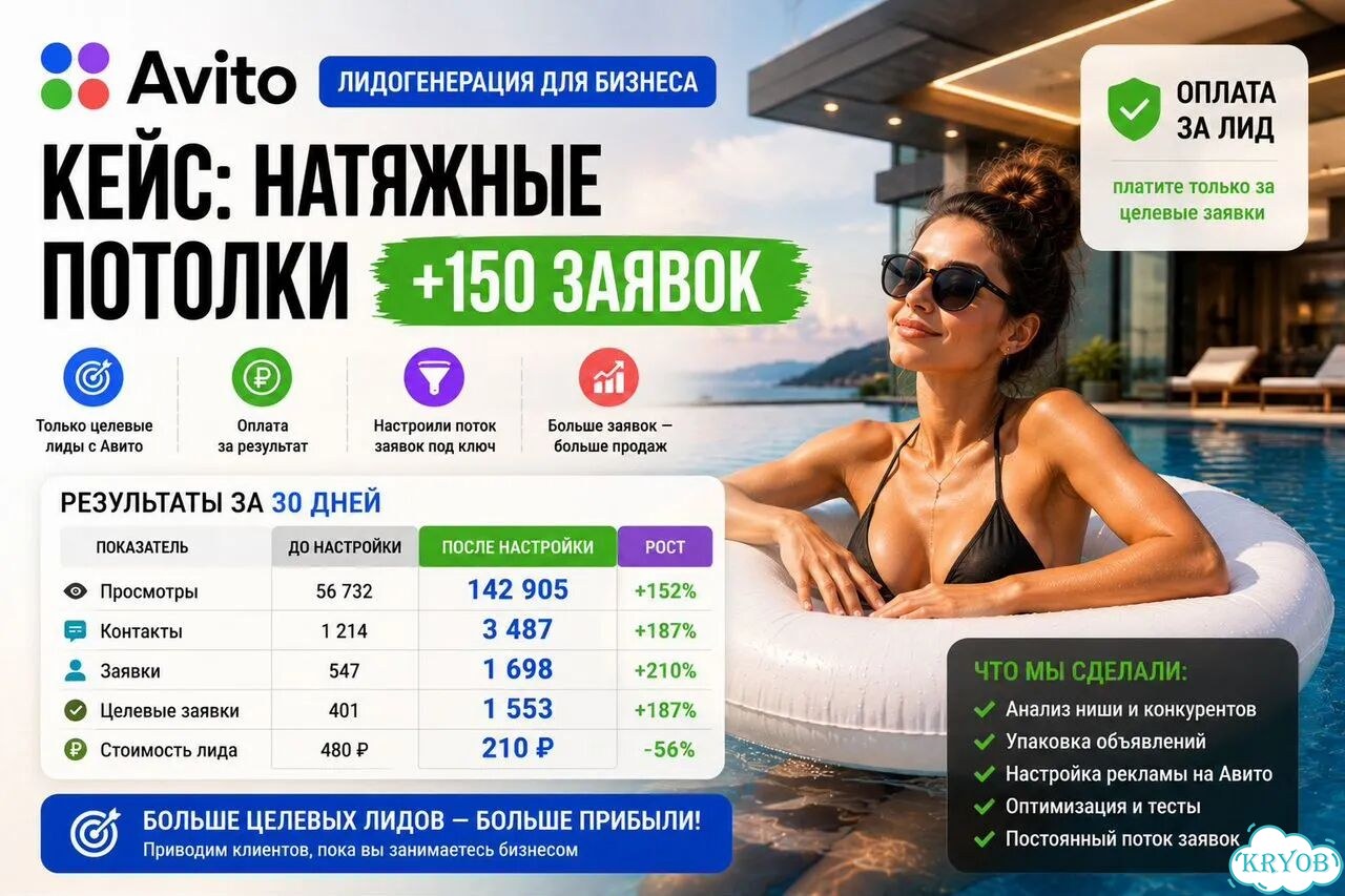 Клиенты для любого бизнеса Оплата за результат фото 1