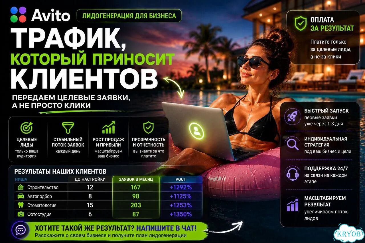 Авитолог Увеличу поток клиентов через Авито фото 1