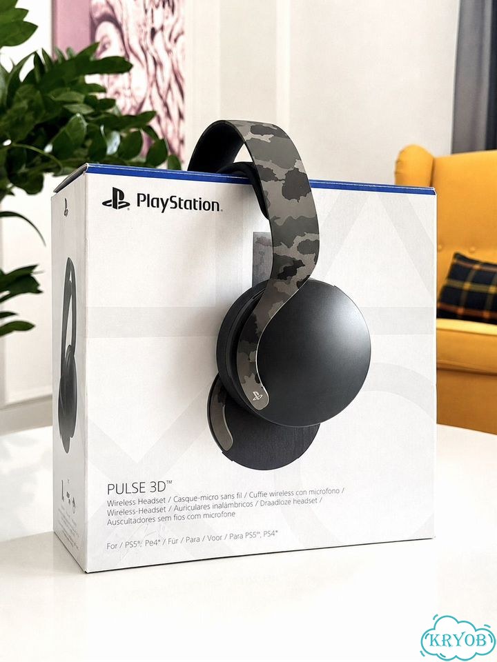 Наушники Sony Pulse 3D Камуфляж для PS5 фото 5