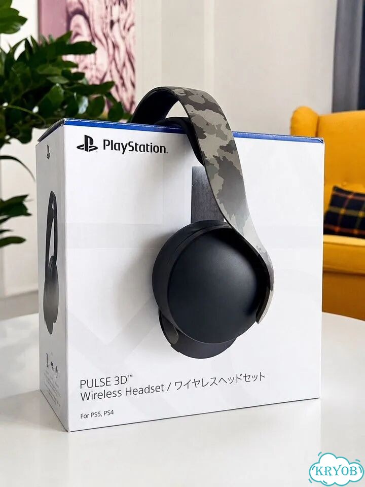 Наушники Sony Pulse 3D Камуфляж для PS5 фото 6