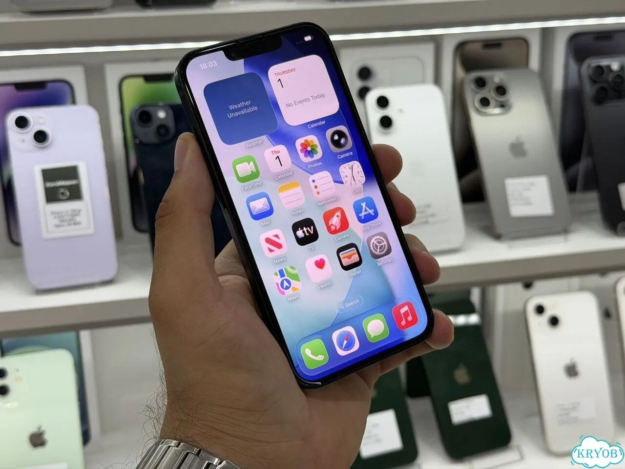 iPhone 13, 128 ГБ, SIM + eSIM фото 3