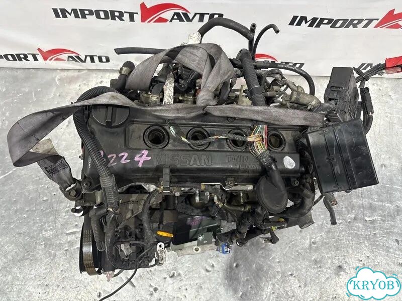 Двигатель nissan march K11 CG10DE 1997-2002 фото 2