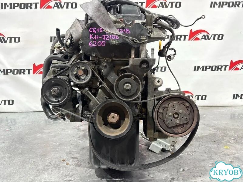 Двигатель nissan march K11 CG10DE 1997-2002 фото 5