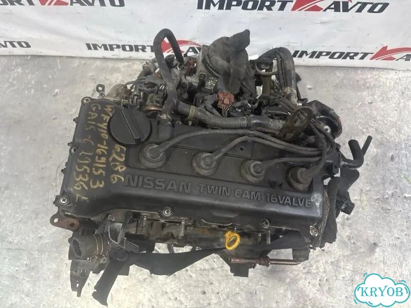Двигатель nissan wingroad WFY10 GA15DE 1996-1999 фото 3