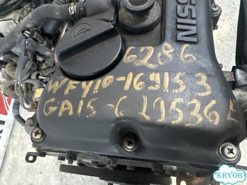 Двигатель nissan wingroad WFY10 GA15DE 1996-1999 фото 9
