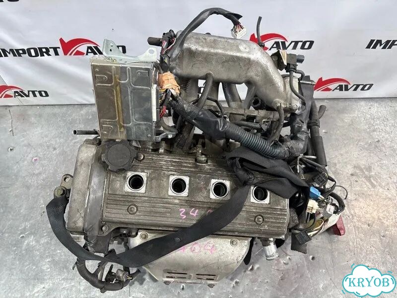 Двигатель toyota sprinter AE110 5A-FE 1997-2000 фото 3