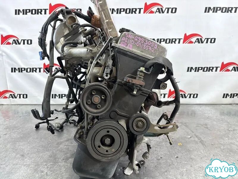 Двигатель toyota sprinter AE110 5A-FE 1997-2000 фото 6