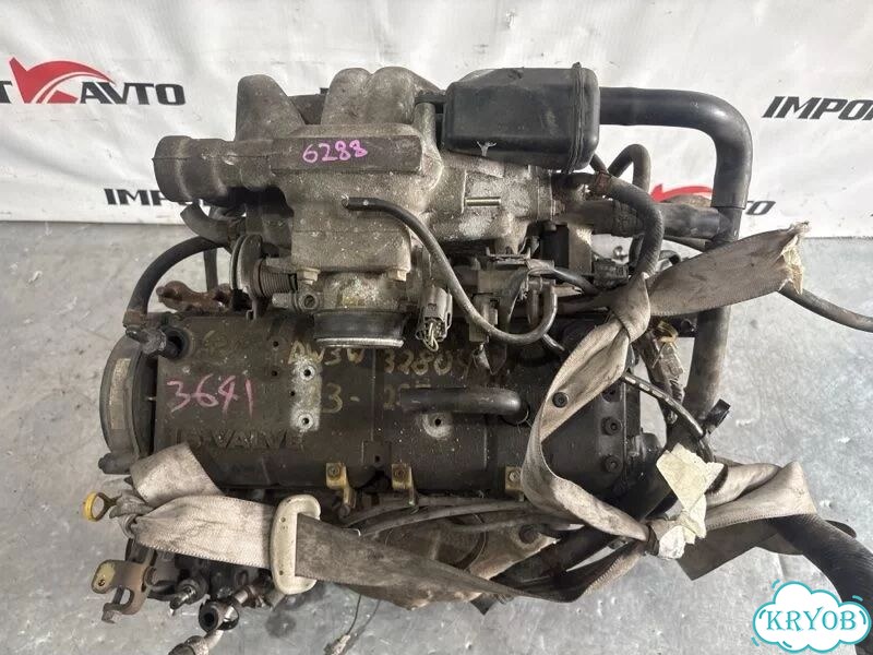 Двигатель mazda demio DW3W B3-ME 1996-1999 фото 6