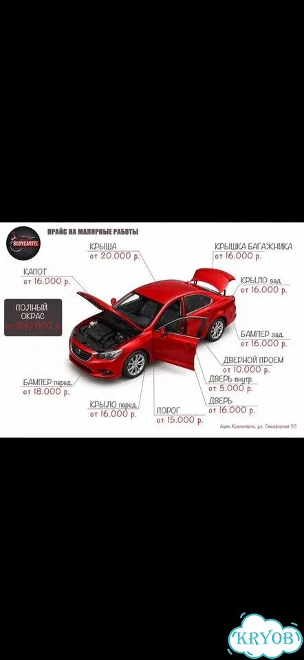 Покраска автомобиля Восстановление после дтп фото 3
