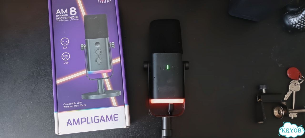 Микрофон Fifine AmpliGame AM8 (USB / XLR) фото 1