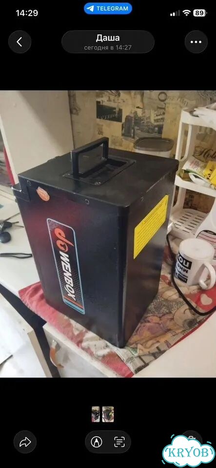 Аккумулятор б/у wenbox 60v 45ah фото 2